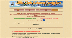 Desktop Screenshot of milleclubgalaxiefontgieve.fr